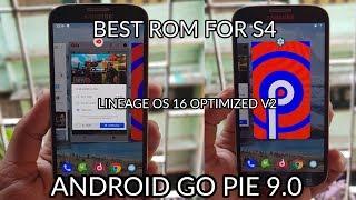 GALAXY S4 Android PIE GO Lineage OS 16 OPTIMIZED RECOMMENDED ROM | WITH PUBG MOBILE GAMEPLAY REVIEW