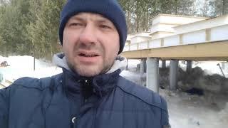 Свайный фундамент для дома из СИП панелей