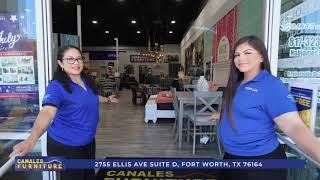 Mueblería Canales:  Nuestra tienda a una milla de los Stockyards de Ft. Worth!