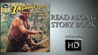 Indiana Jones and the Temple of Doom - Read Along Story book - Digital HD - Harrison Ford, Spielberg