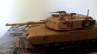 Обзор результатов сборки и окраски модели M1A2 Abrams 1/35