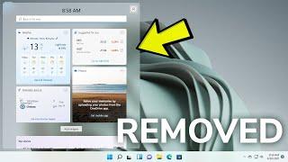 How to Completely Remove Widgets from Windows 11