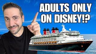 Disney Cruise Without Kids! The Best Adult Cruise Experience?