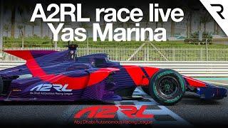 Inaugural A2RL Race | Yas Marina