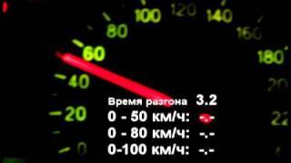 Hyundai Sonata 2.0 разгон 0-100 за 9.6 секунды