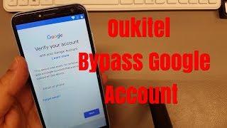 Oukitel C8. Remove Google account bypass FRP.Without PC.