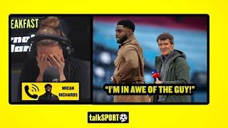 "I'M IN AWE OF HIM!" Micah Richards tells Laura Woods about his bromance with Roy Keane