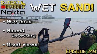 Nokta Triple Score on WET SAND | SC30 Coil | Nice Finds! | Honest Metal Detecting | Episode 249