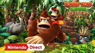 Donkey Kong Country Returns HD – Announcement Trailer – Nintendo Switch