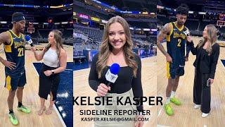 Kelsie Kasper Sideline Reel January 2024