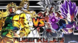 Dio K1 & Dio Over Heaven vs Black Goku UI & Vegeta Ultra Ego ANIME MUGEN JUS Tag Team 2 vs 2