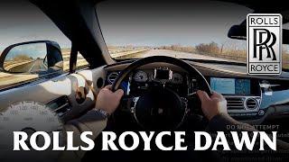 Rolls Royce Dawn POV Acceleration Top Speed on Autobahn (No Speed Limit) by EyeCandyCars