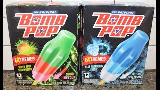 The Original Bob Pop Extremes: Super Sour Strawberry & Blue Raspberry Freeze Review