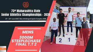 ‍️ Barriers, Water & Glory | 3000m SC Final | Maharashtra Athletics Champs 2025 | Pune #athletics