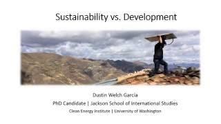 Sustainability vs Development