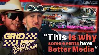 Behind Gridlife SC - Media Perspective & Nice vs Bad Drift Cars | Circle of Drift #140