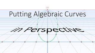 Putting Algebraic Curves in Perspective