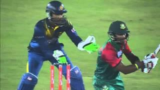 Bangladesh vs Sri Lanka I Asia Cup 2016 I Sabbir Rahman's 80 Runs