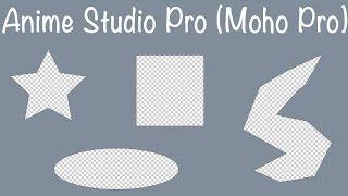 Anime Studio Pro (Moho Pro) - Как сделать отверстие любой формы в объекте, шейпе, слое или форме