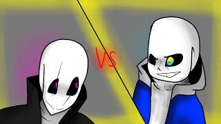 Sans vs W.D Gaster (Animation)