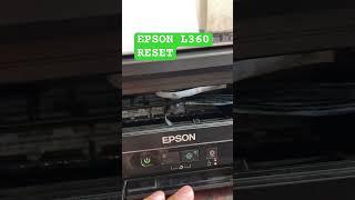 HOW TO RESET EPSON L360 | GJR Printer Repair