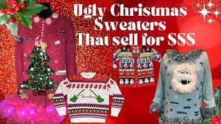 Ugly Christmas Sweater Collection That Sells For BIG MONEY