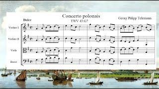 Georg Philipp Telemann - Concerto polonois, TWV 43:G7 (c. 1725)