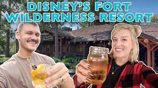 Disney World's Most FUN Hotel?! | Fort Wilderness Resort & Campground, Hoop Dee Doo, New Cabin Tour