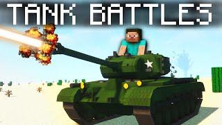 TANK BATTLES in Minecraft | Custom NPCs + Flan's Mod Tutorial