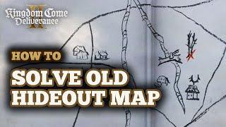 Old Hideout Map Treasure Location in Kingdom Come Deliverance 2