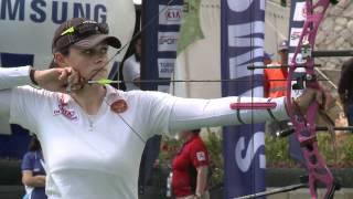 Albina Loginova v Christina Berger – compound women gold | Antalya 2012 Archery World Cup stage 2