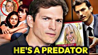 ASHTON KUTCHER is CREEPY: HITTING on HILARY DUFF, EXPLOITING MILA KUNIS, and His GIRLFRIEND'S MURDER