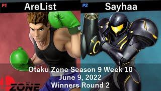 OZone9W10 - W2 - AreList vs Sayhaa