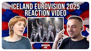 Iceland | Eurovision 2025 Reaction | VÆB - RÓA | Eurovision Hub