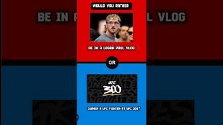 Would You Rather: UFC Hits or NFL Blitz? (MrBeast, Logan Paul, Speed Edition!) #wwe #mrbeast #speed