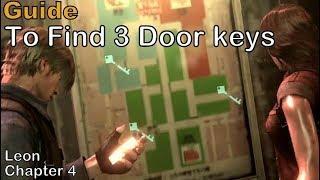 Resident Evil 6 - Guide To Finding 3 Door Keys