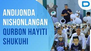 Jalaquduq tumanidagi So‘fiqishloq jome masjidida o‘qilgan Hayit namozi