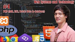 Basic PHP and MySQL (Create, Retrieve, Update and Delete process) or CRUD