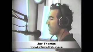 JAY THOMAS POWER 106 KPWR RADIO LOS ANGELES - VIDEO AIRCHECK
