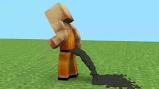 Surprise Poop (Minecraft Animation)