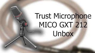 Trust MICO GXT 212 Microphone - Unboxing