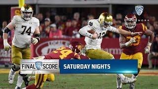 Highlights: USC football falls 24-17 against top-ranked Notre Dame team