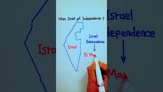 When Israel got independence / Israel || 5min Knowledge