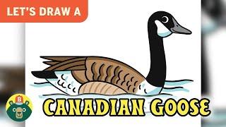 How to Draw a CANADIAN GOOSE! - [Episode 135]