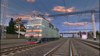 Запуск ВЛ60ПК-2335 в trainz 2012