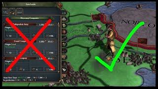 Eu4: Why I don't use Mercenaries