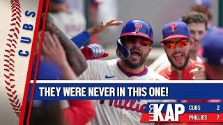 REKAP: ️ Chicago Cubs 7-2 loss to Philadelphia Phillies. ‘They were never in this game!’