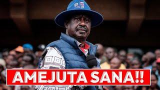 Kimeumana!! Ruto Panics As Aging Raila Says This