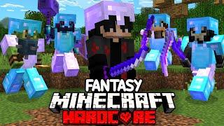 100 Players Simulate Fantasy Battle Royale in Minecraft!