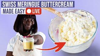 How to make perfect Swiss Meringue buttercream|Easiest Silky & smooth Butter Cream